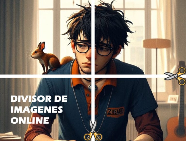 Dividir y recortar imagenes de forma Online