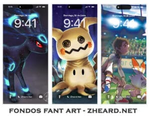 Colección de Fondos de Pantalla: FanArt Pokémon