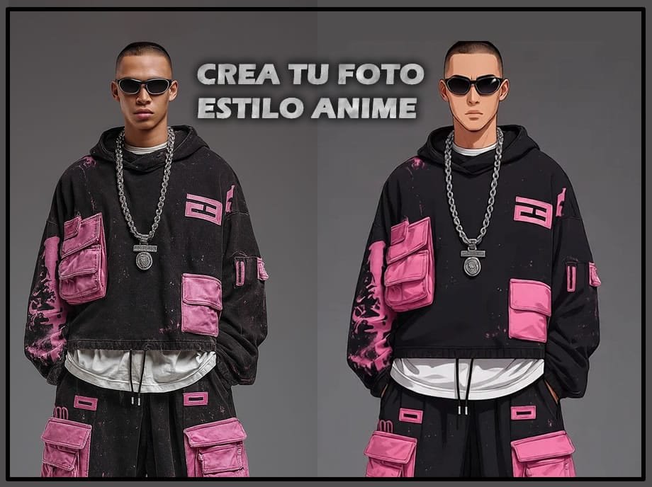 Crea una imagen anime con tu foto