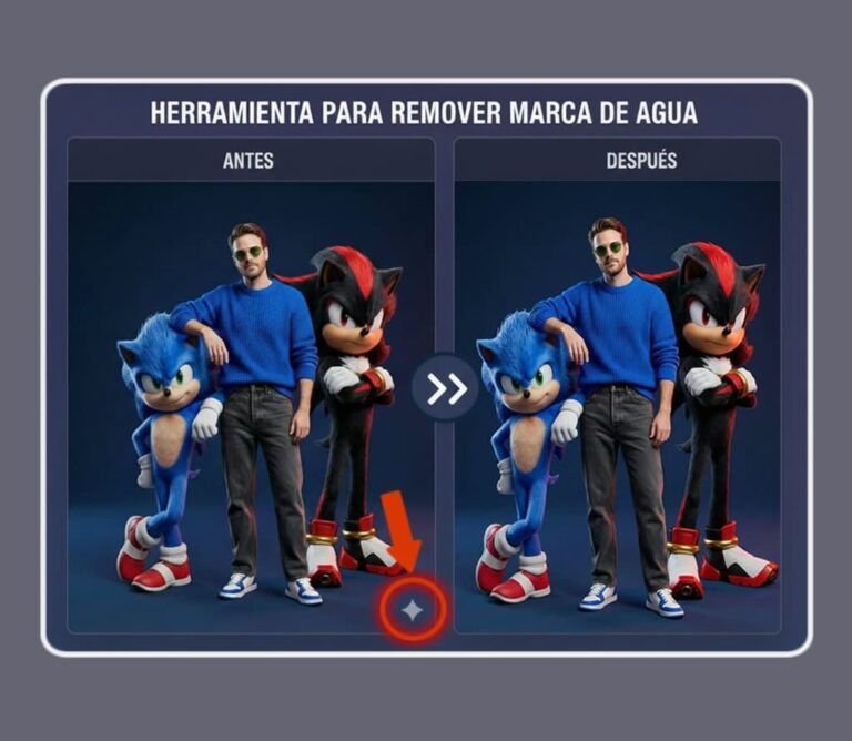 Eliminar elementos superpuestos de IA para edición de imagenes