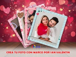Crear fotos con marcos de amor y amistad por San Valentin