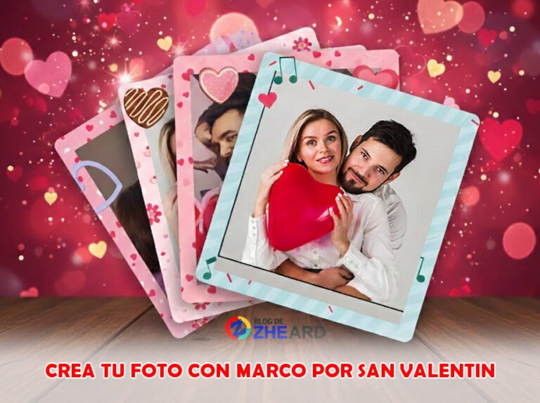 Crear fotos con marcos de amor y amistad por San Valentin